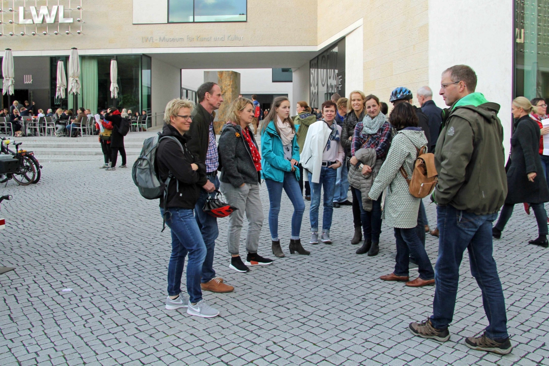 Das MTB Team in Münster